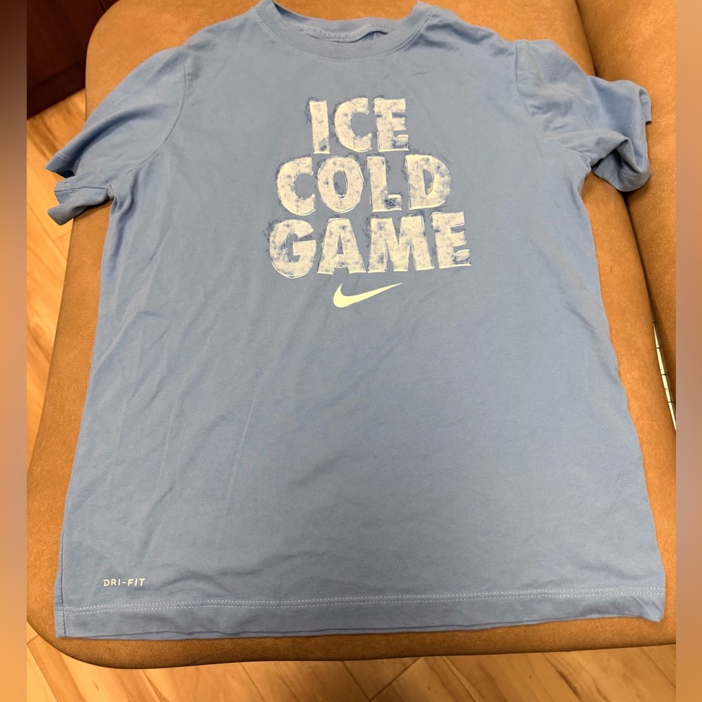 Nike Blue Dri-FIT T-Shirt - Ice Cold Game